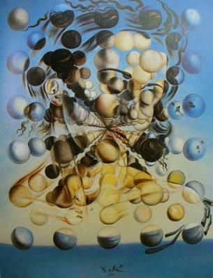 Galatea of the spheres by Salvador Dali